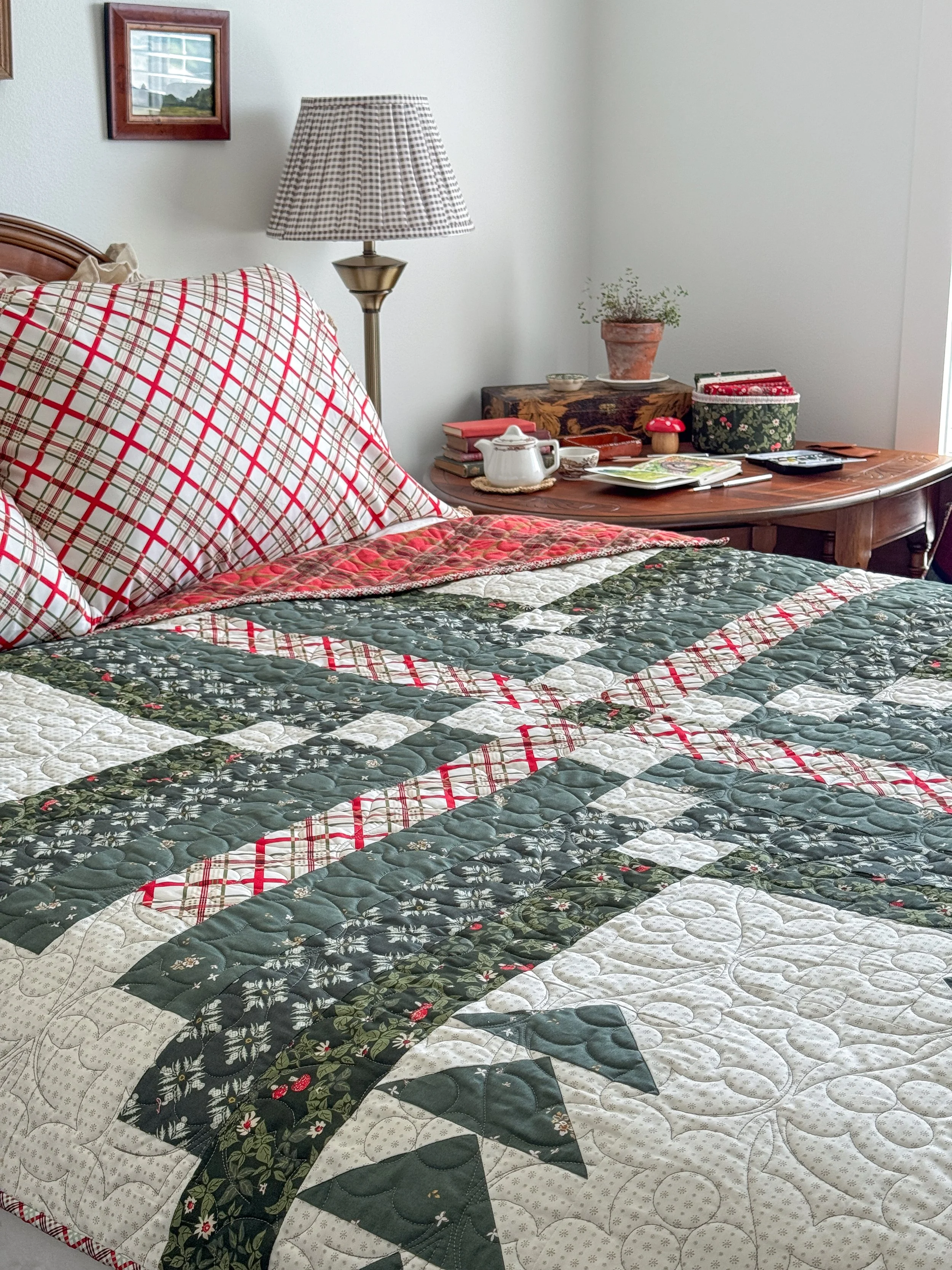 Highland Designs Top Quilt TS ロング Tall Pines Quilt — Blog — Sharon Holland Designs